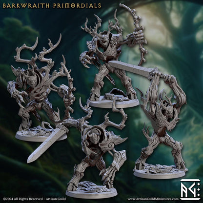 Barkwraith Primordials Kit I Bundle Set by Artisan Guild Heroic 32mm Scale Fantasy Miniature AG1319