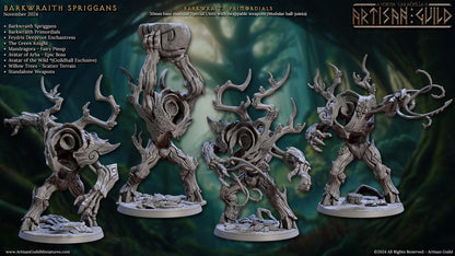 Barkwraith Primordials Kit II Bundle Set by Artisan Guild Heroic 32mm Scale Fantasy Miniature AG1319