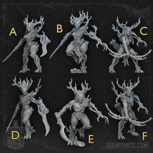 Barkwraith Spriggans Kit II Bundle Set by Artisan Guild Heroic 32mm Scale Fantasy Miniature AG1319