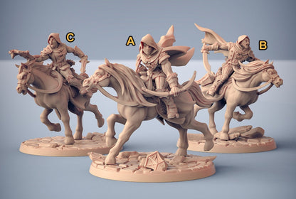 Thieves Guild Steeds Bundle Set by Artisan Guild Heroic 32mm Scale Fantasy Miniature AG1206