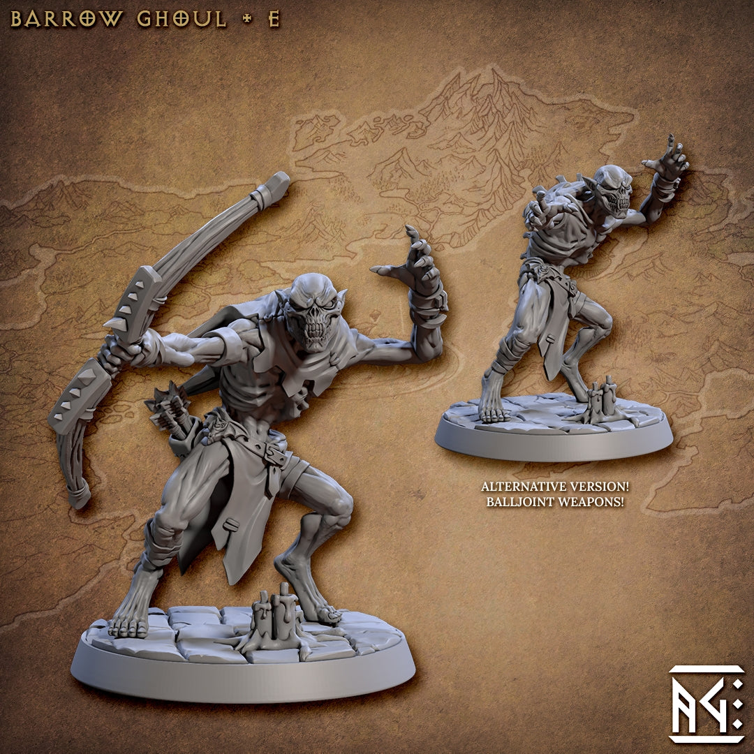 Barrow Ghouls Kit I Bundle Set by Artisan Guild Heroic 32mm Scale Fantasy Miniature AG1300