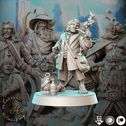 Rosco Goodsong - by RN Estudio 32mm Miniature, RPG, DND, Dungeons and Dragons, Pathfinder