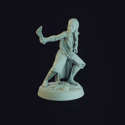 Aurielle - by RN Estudio 32mm Miniature, RPG, DND, Dungeons and Dragons, Pathfinder