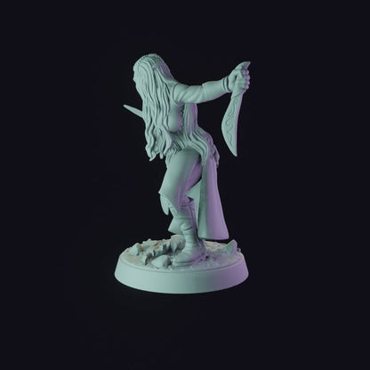 Aurielle - by RN Estudio 32mm Miniature, RPG, DND, Dungeons and Dragons, Pathfinder