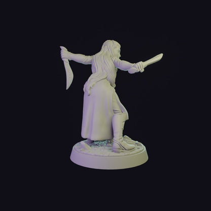 Aurielle - by RN Estudio 32mm Miniature, RPG, DND, Dungeons and Dragons, Pathfinder