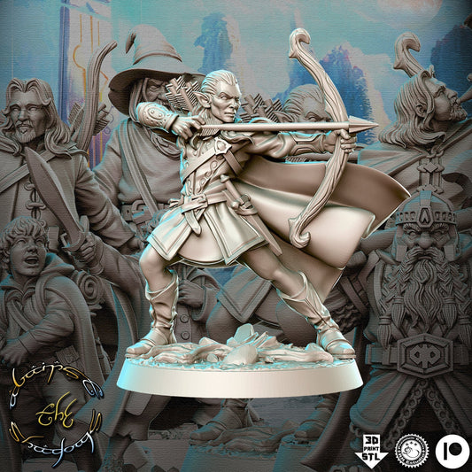 Feydhil - by RN Estudio 32mm Miniature, RPG, DND, Dungeons and Dragons, Pathfinder