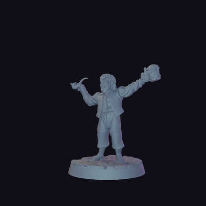 Mer - by RN Estudio 32mm Miniature, RPG, DND, Dungeons and Dragons, Pathfinder