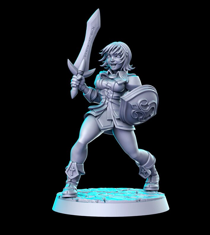 Soul Fighter Tournament Vol. 2 - by RN Estudio32mm Miniature, RPG, DND, Dungeons and Dragons, Pathfinder, Warhammer