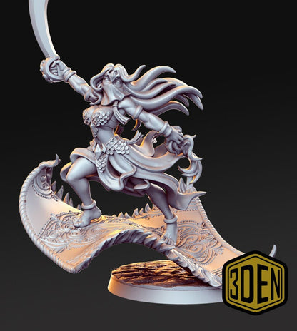 Fadeeya - by RN Estudio 32mm Miniature, RPG, DND, Dungeons and Dragons, Pathfinder 0156