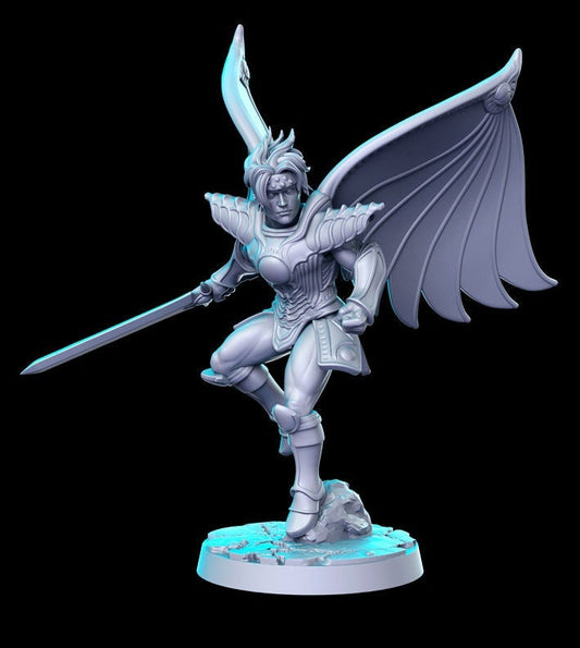 Dart Feld winged - by RN Estudio 32mm Miniature 0150