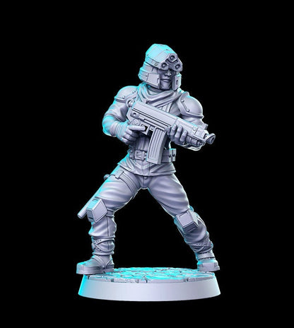 Soldier of the order - by RN Estudio 32mm Miniature RN0160