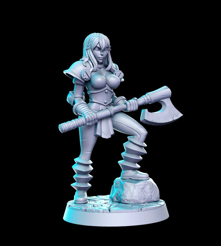 Chaos heroine 2 - by RN Estudio 32mm Miniature 0151