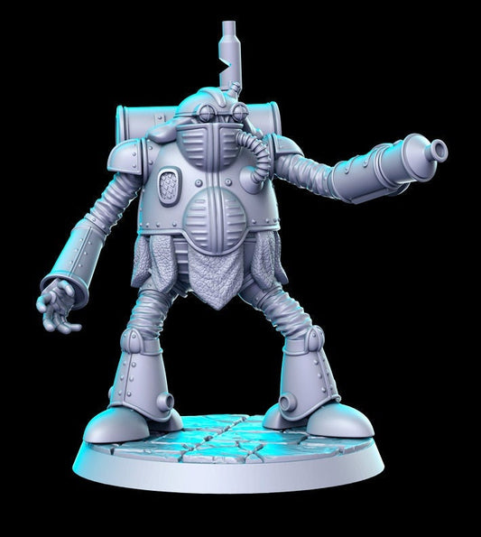 Robob robot warrior - by RN Estudio 32mm Miniature 7254