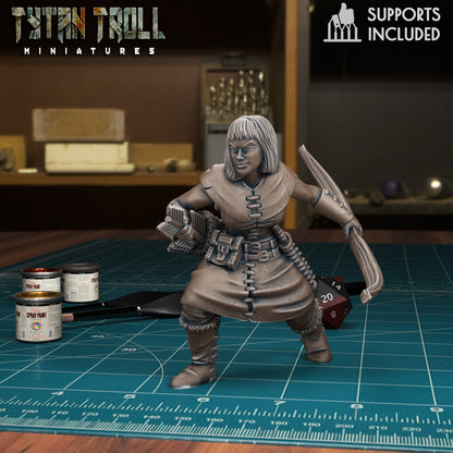 Archer Bandit set by Tytan Troll 32mm miniatures