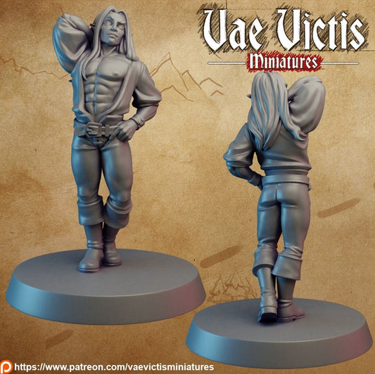 The entertainer by Vae Victis Miniatures 28mm scale VVM 0123