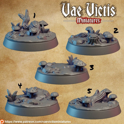 Guardians of the Woods Bases 25mm by Vae Victis