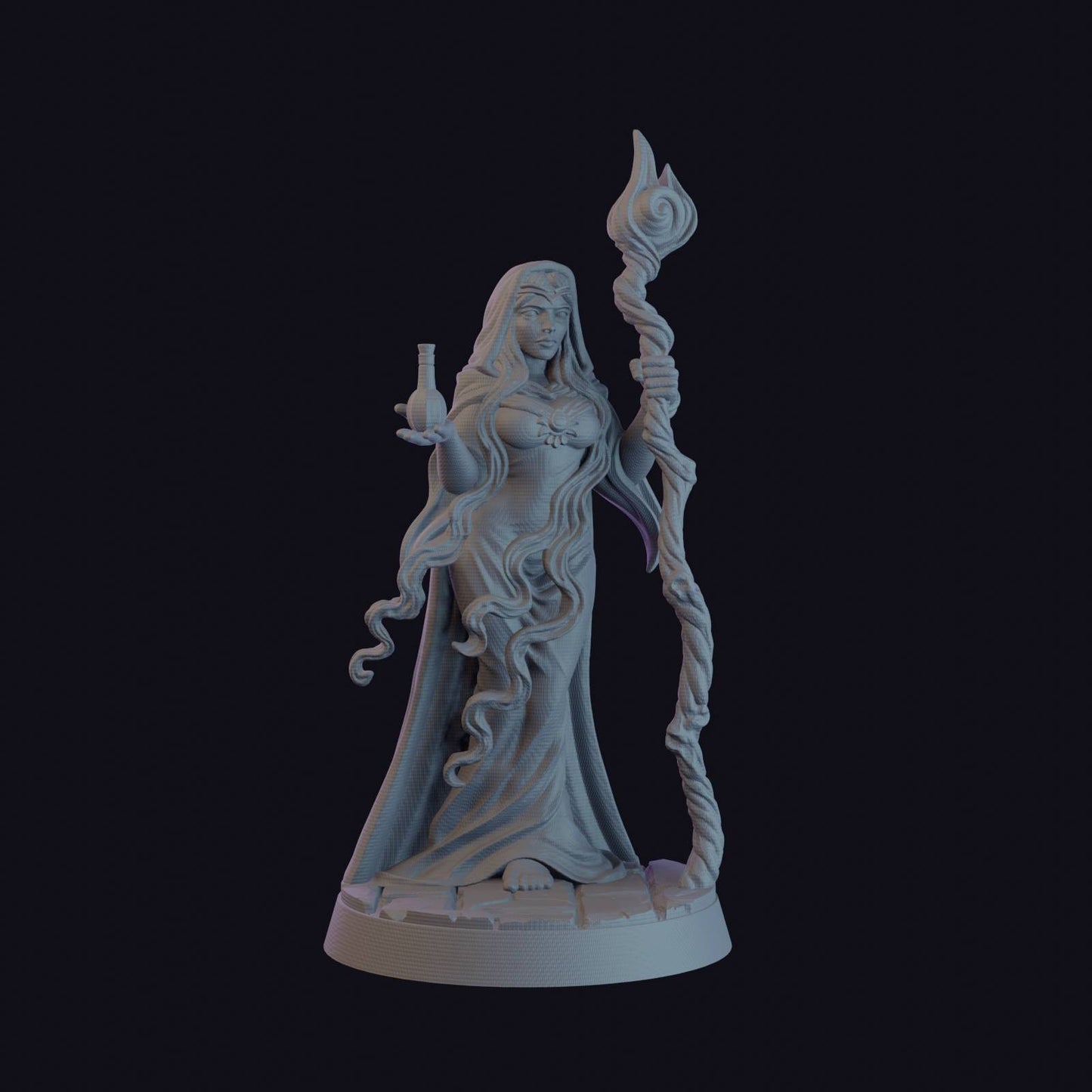 Miriel - by RN Estudio 32mm Miniature, RPG, DND, Dungeons and Dragons, Pathfinder