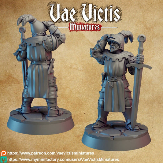 Knight by Vae Victis Miniatures 28mm scale VVM 0121