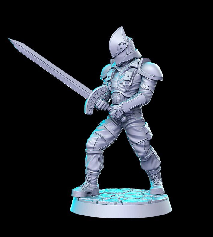 Knight of the order - by RN Estudio 32mm Miniature RN0160