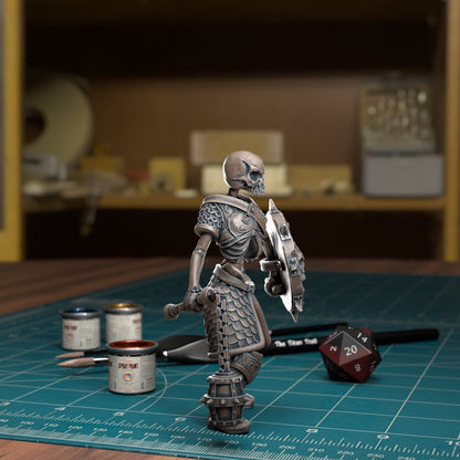 Skeleton Warrior by TytanTroll miniatures 32mm