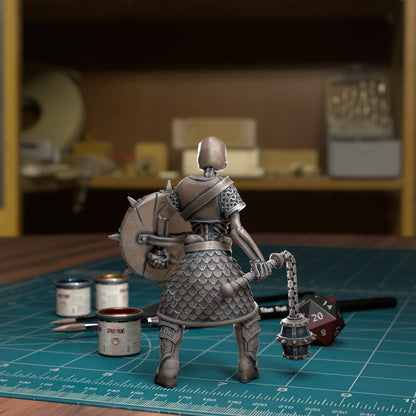 Skeleton Warrior by TytanTroll miniatures 32mm