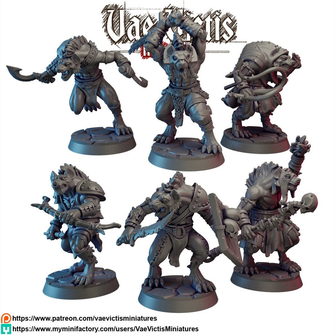 Gnoll Bundle by Vae Victis Miniatures 28mm scale VVM 0120