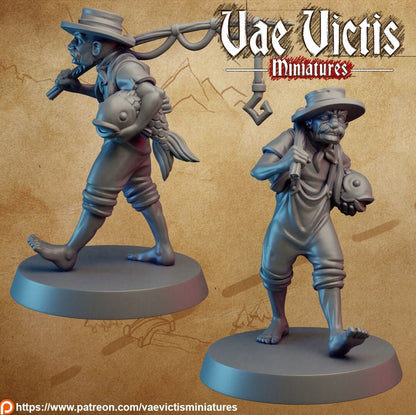 Fisherman - 28mm heroic scale Vae Victis Miniatures VVM 0117