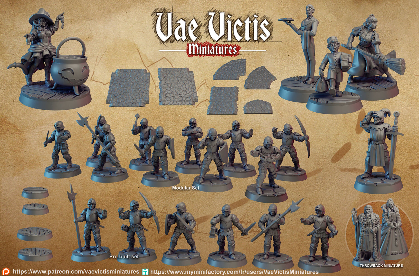 Knight by Vae Victis Miniatures 28mm scale VVM 0121