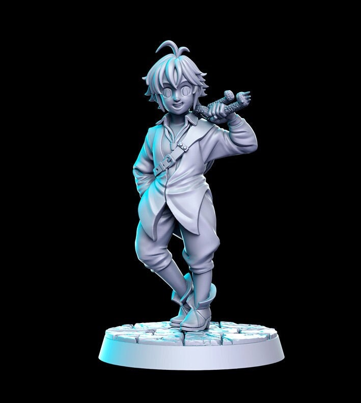 Meliodas - by RN Estudio 32mm Fantasy Miniature RN0164