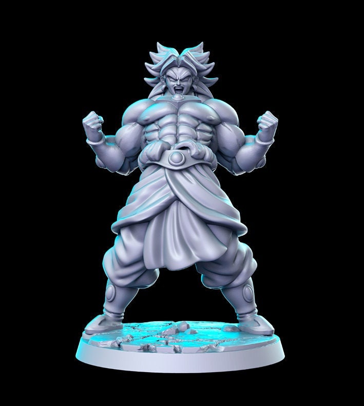 Broly - by RN Estudio 32mm Fantasy Miniature RN0164