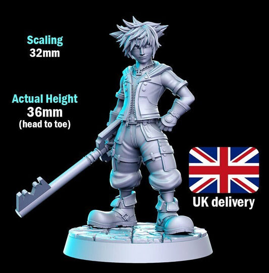 Sora - by RN Estudio 32mm Fantasy Miniature RN0164