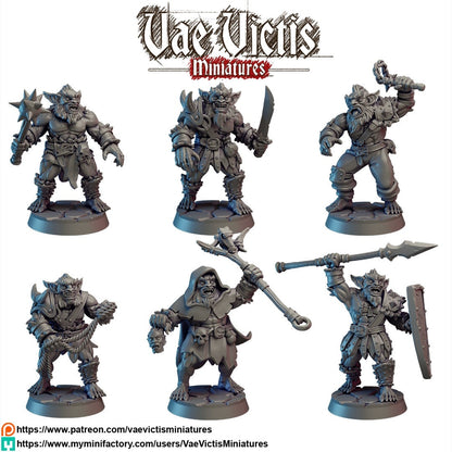 Bugbears Set by Vae Victis Miniatures 28mm or 32mm scale VVM 0122