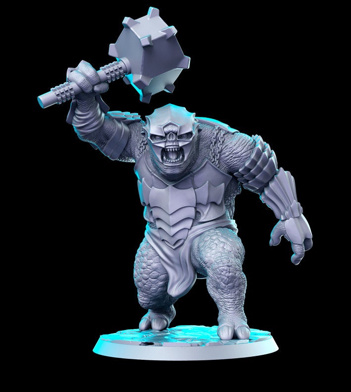 Troll Armour - by RN Estudio 32mm Fantasy Miniature