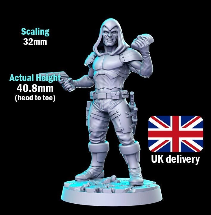 Zartan - by RN Estudio 32mm Fantasy Miniature RN0164