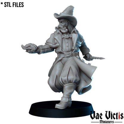 Spell Slinger by Vae Victis 32mm Scale Fantasy Miniature