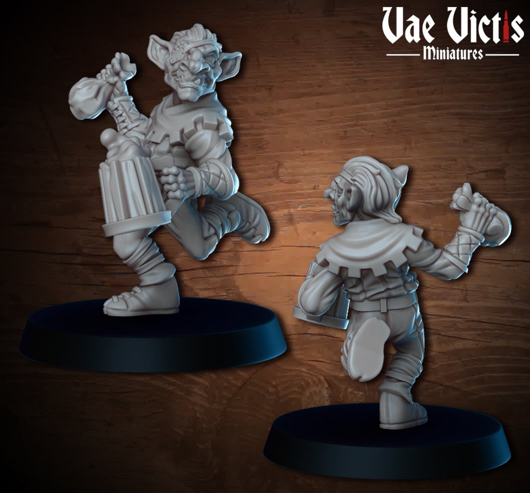 Goblins by Vae Victis 32mm Scale Fantasy Miniature