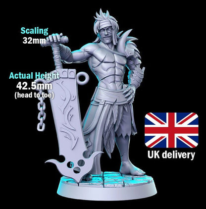 Jecht - by RN Estudio 32mm Miniature RN0165