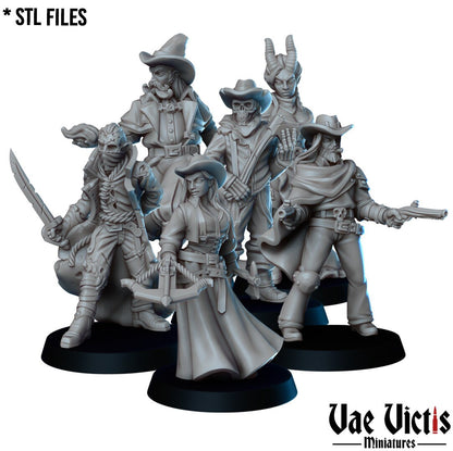 Spell Slinger by Vae Victis 32mm Scale Fantasy Miniature