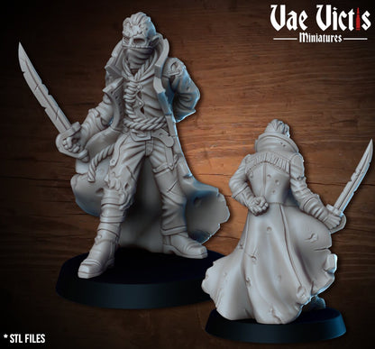 Undead Bandit by Vae Victis 32mm Scale Fantasy Miniature