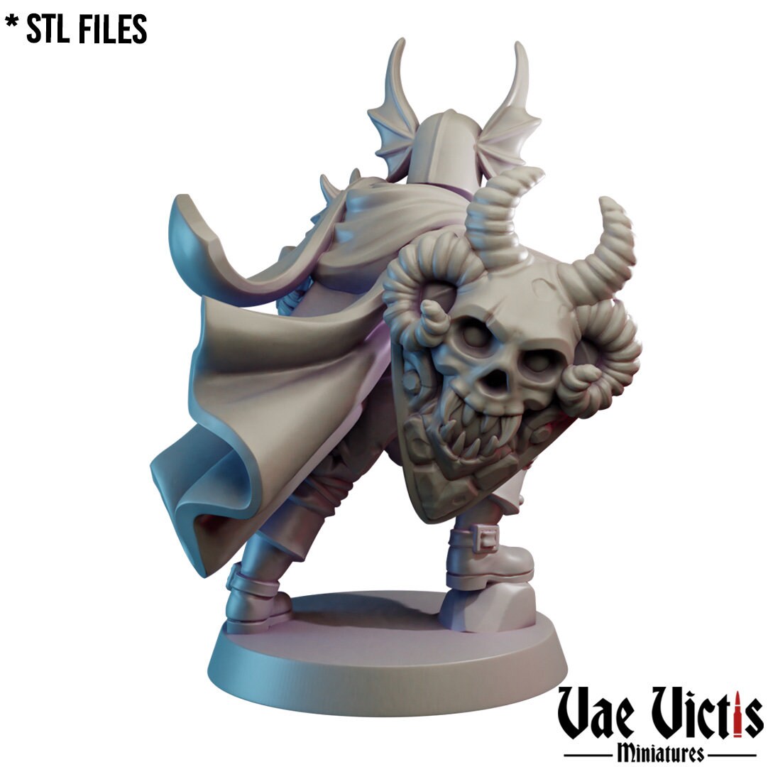 Evil Warrior by Vae Victis 32mm Scale Fantasy Miniature