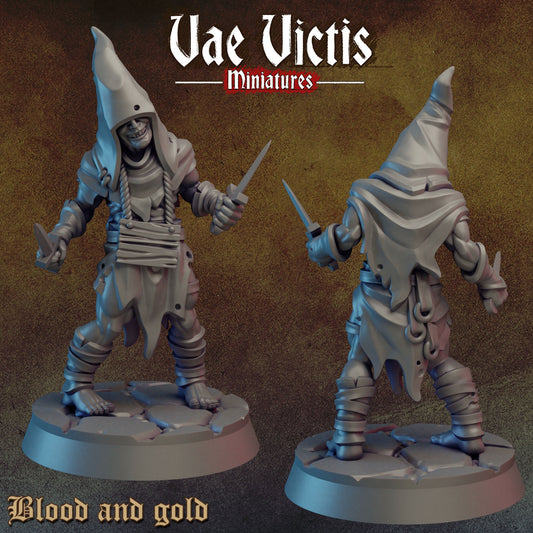 Cultist by Vae Victis Miniatures 28mm or 32mm scale Fantasy Miniature VVM 0125