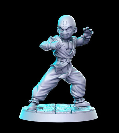 Krillin by RN Estudio 32mm Heroic Scale Fantasy Miniature RN0162