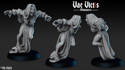 Vampire Queen by Vae Victis Miniatures 28mm or 32mm scale Fantasy Female Miniature 2561