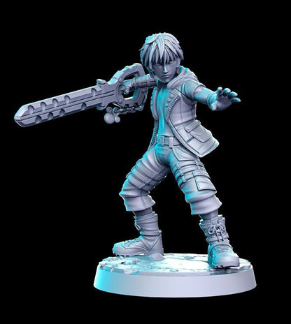 Riku by RN Estudio 32mm Heroic Scale Fantasy Miniature RN0162