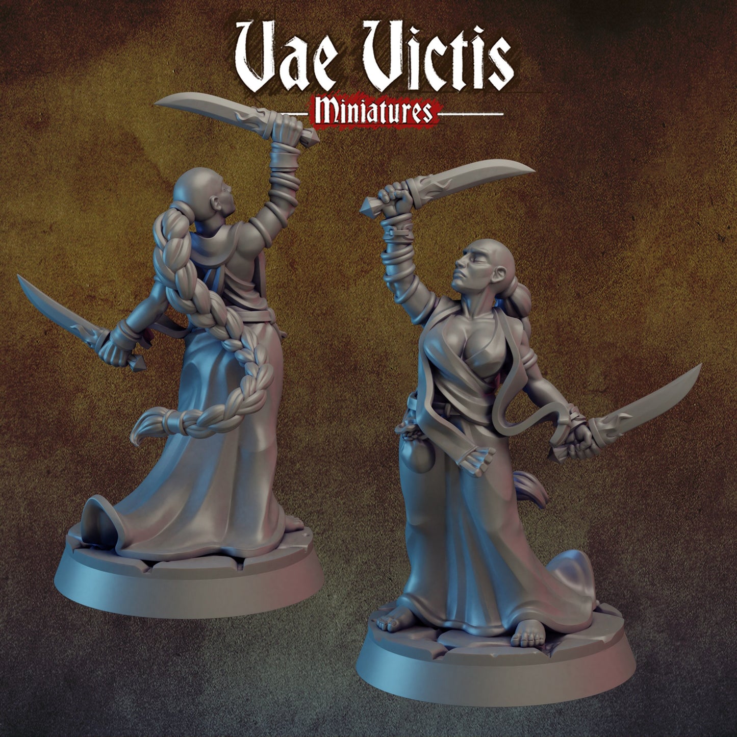 Augur by Vae Victis Miniatures 28mm or 32mm scale Female Fantasy Miniature  VVM 0127