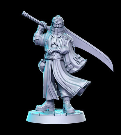 Auron by RN Estudio Heroic Scale Fantasy Miniature