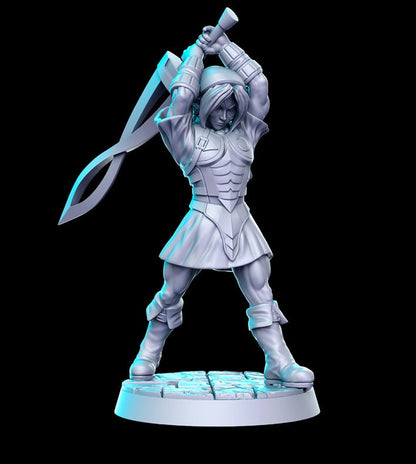 Fierce Deity Link by RN Estudio Heroic Scale Fantasy Miniature RN 0169