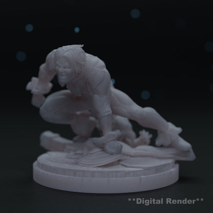 Frog by RN Estudio 42mm Heroic Scale Fantasy Miniature RN 0169