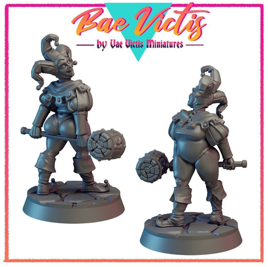 Bae Victis Jester by Vae Victis Miniatures 28mm or 32mm scale Female Fantasy Miniature VVM 0129