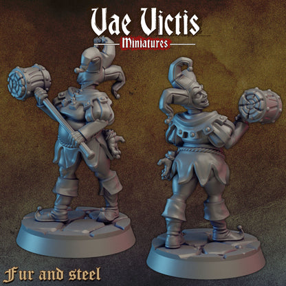 Jester by Vae Victis Miniatures 28mm or 32mm scale Fantasy Miniature VVM 0129